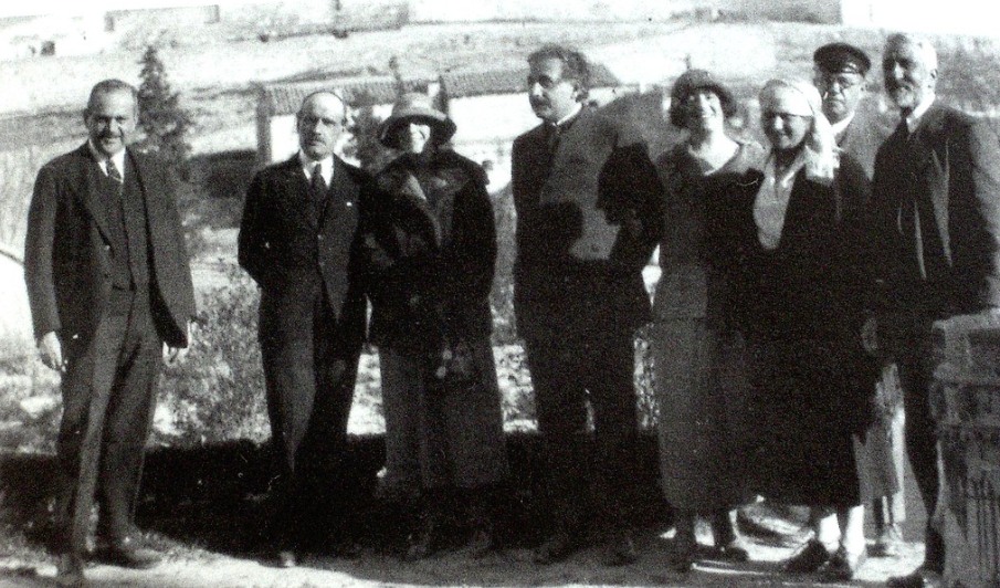 Albert Einstein in Toledo, 6 March 1923. Fundación Ortega y Gasset.