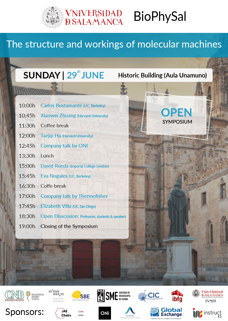 Crónica del Curso de Biofísica en Salamanca, por Eva Nogales (BioPhySAL - Salamanca, 2025)