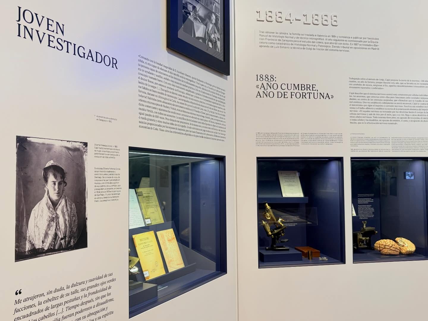 The consecration of memory: the social and scientific impact of the Espacio Cajal as it reaches the milestone of 40,000 visitors