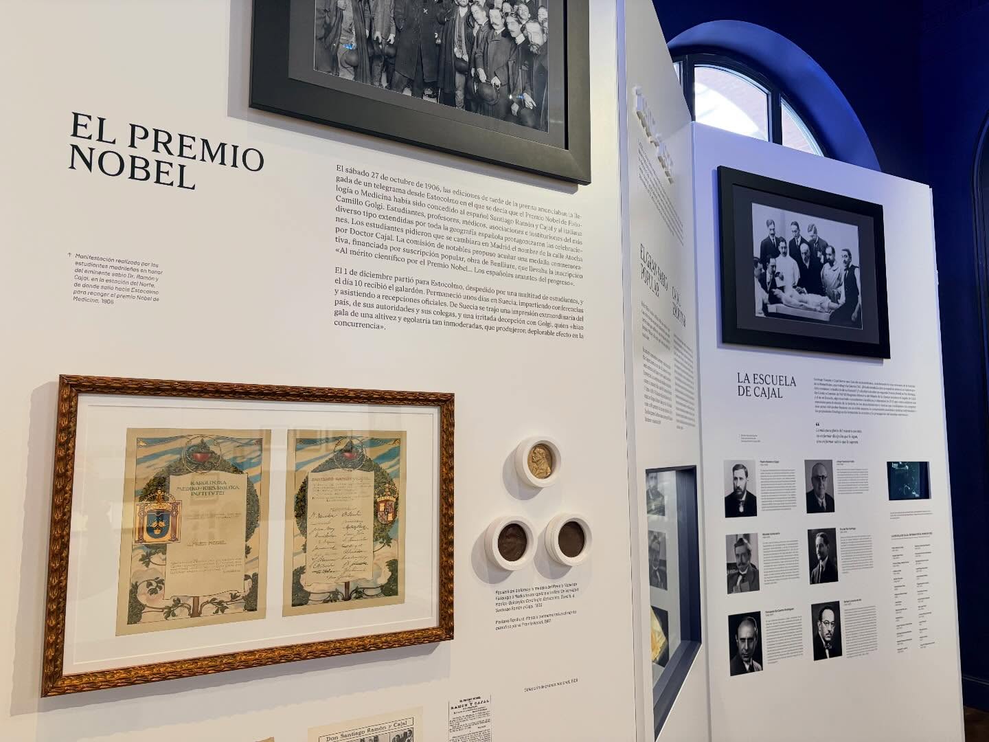 The consecration of memory: the social and scientific impact of the Espacio Cajal as it reaches the milestone of 40,000 visitors