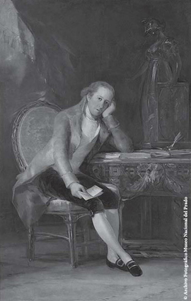 Francisco de Goya y Lucientes, Gaspar Melchor de Jovellanos, 1798, oil on canvas, 205 x 133 cm (P003236). Museo Nacional del Prado. © Archivo Fotográfico Museo Nacional del Prado.