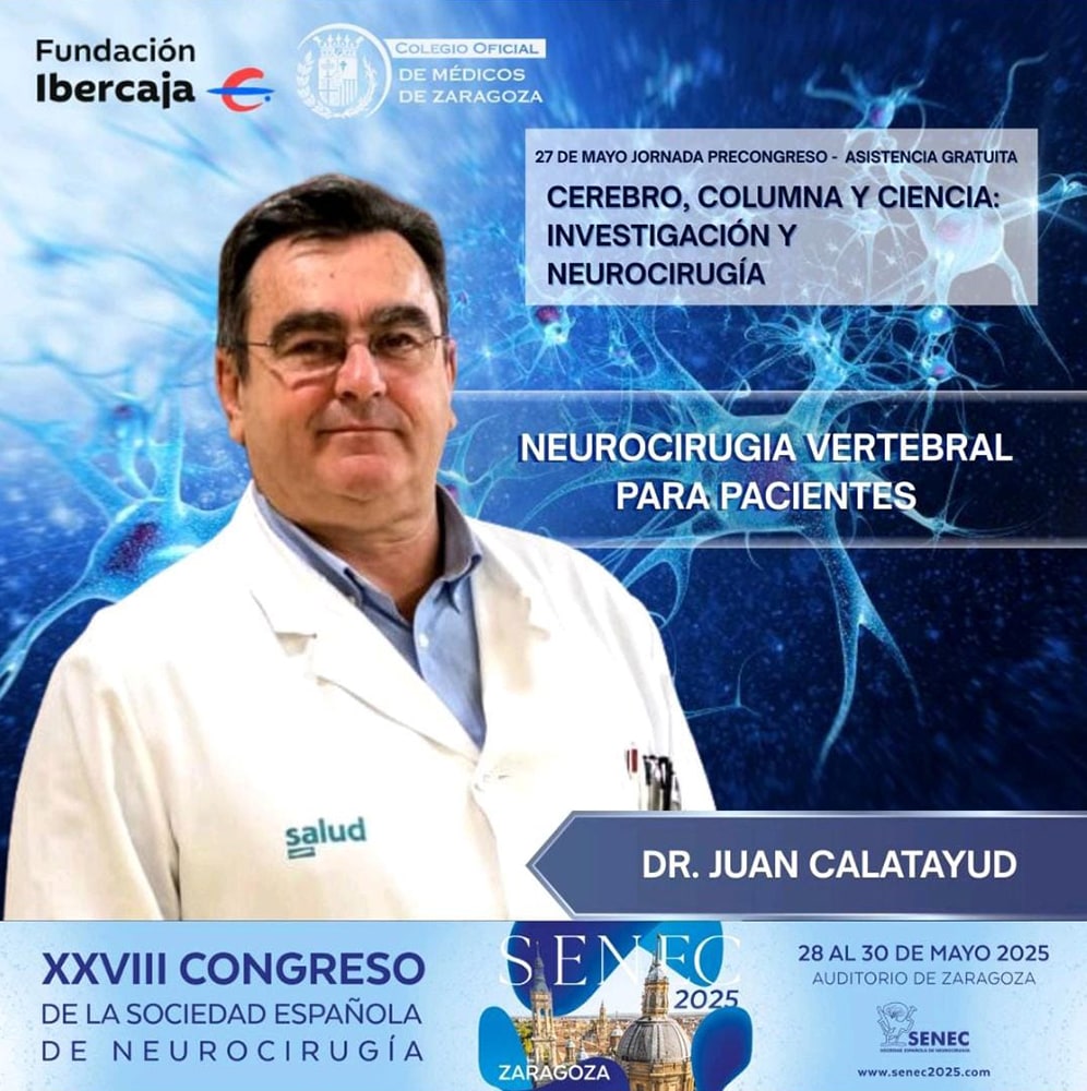 Juan Calatayud, Head of the Neurosurgery Department, H.C.U. Lozano Blesa, Zaragoza