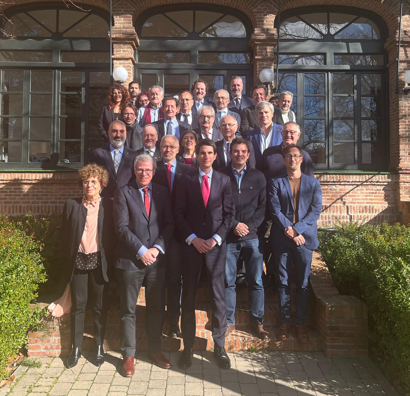 Reunión del Grupo de Trabajo Cajal en la Residencia de Estudiantes. Fecha: 20 enero 2023.