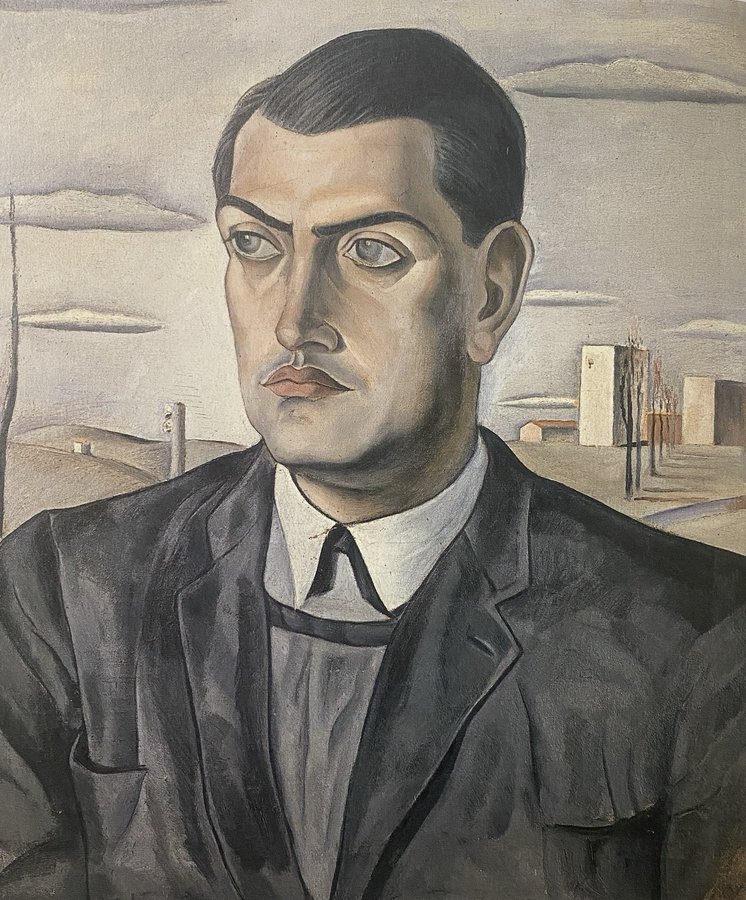 Portrait of Luis Buñuel, 1924. Salvador Dalí.