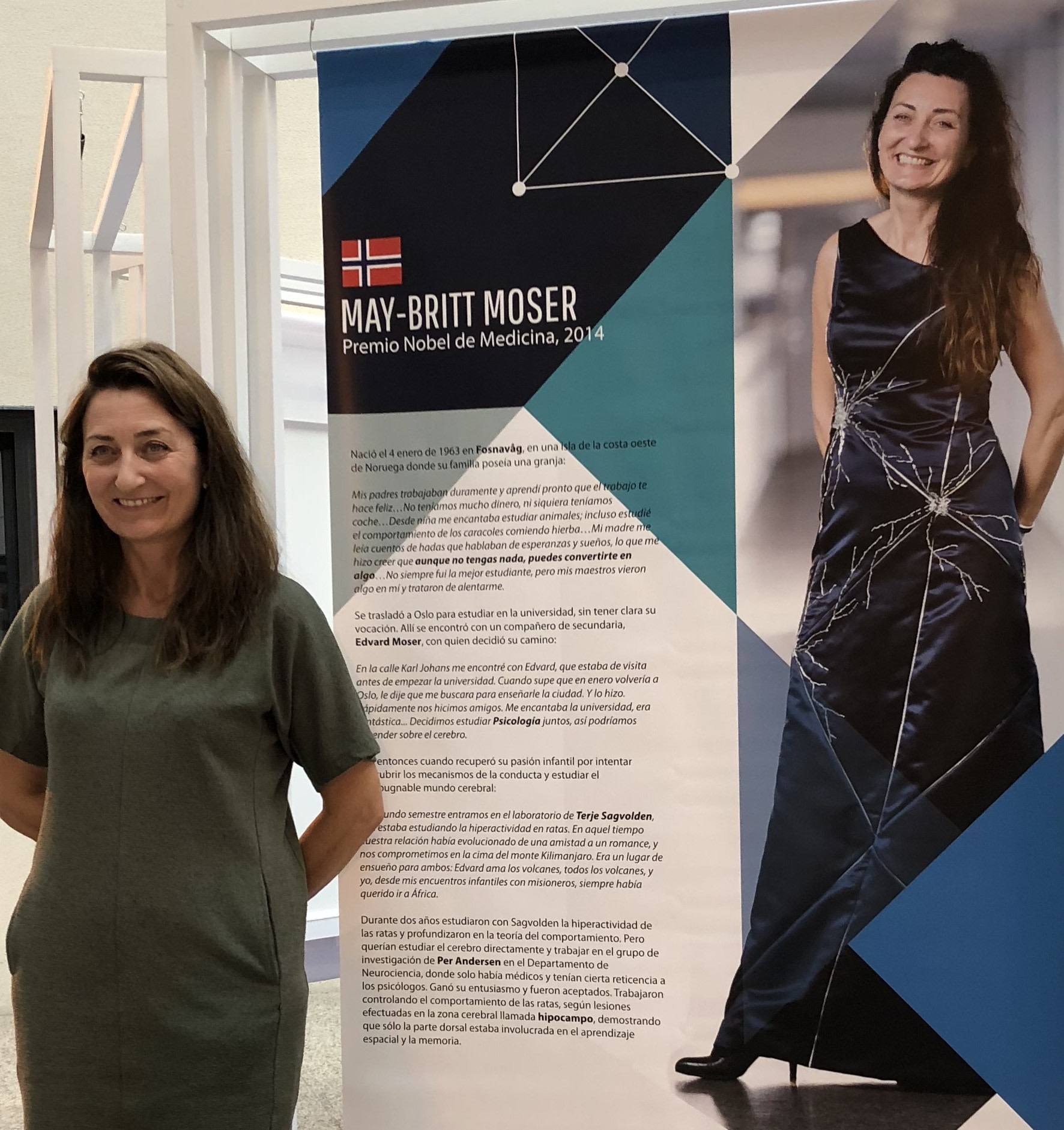 May-Britt Moser en «Descubriendo a Cajal»