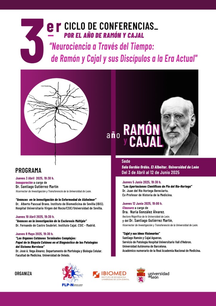III Ciclo de Conferencias por el Año Ramón y Cajal