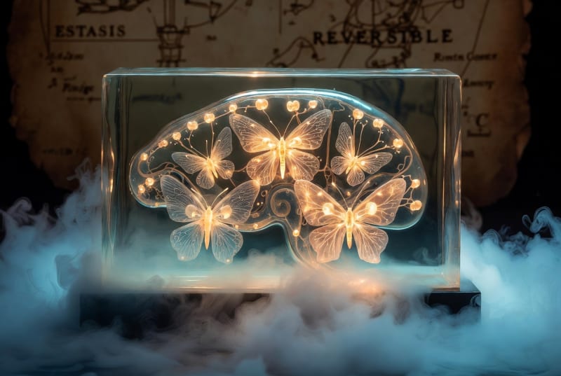 El sueño de la razón y la resurrección del conectoma: la estasis reversible en el telar infinito de Cajal