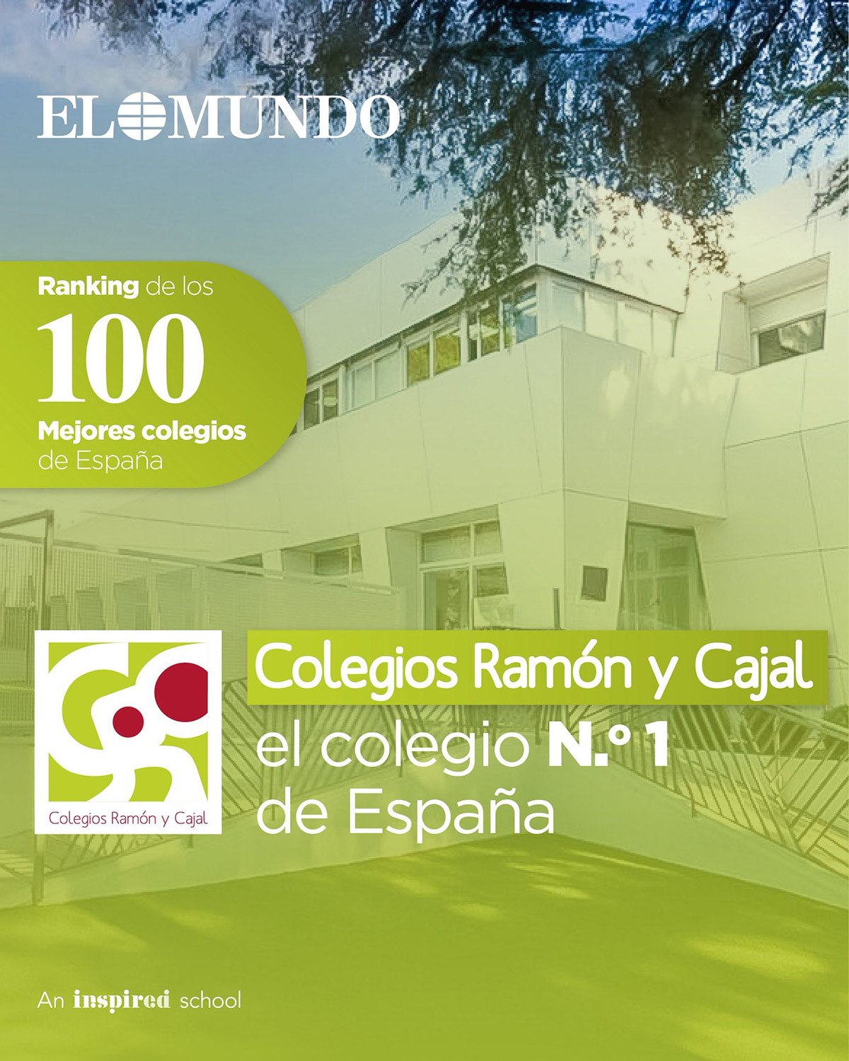 El Colegio Ramón y Cajal, número 1 de España