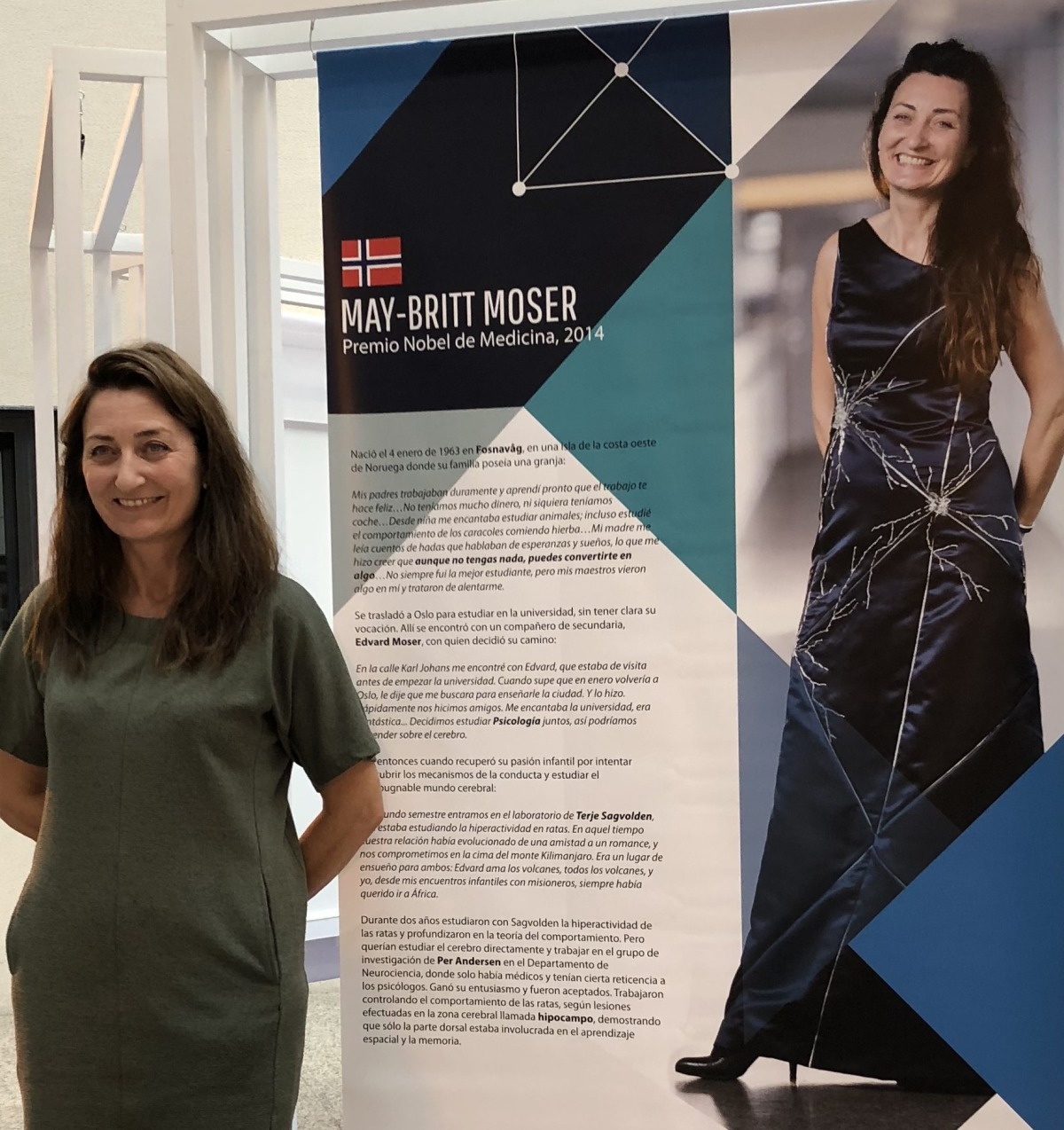May-Britt Moser en «Descubriendo a Cajal»