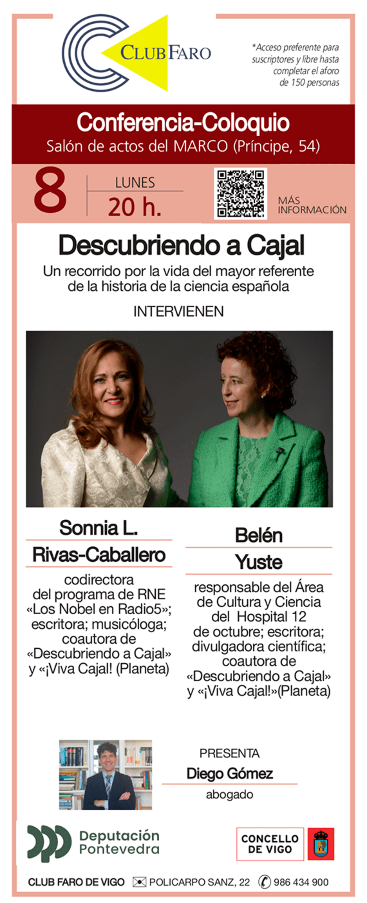 Dos citas imperdibles en Vigo y Madrid